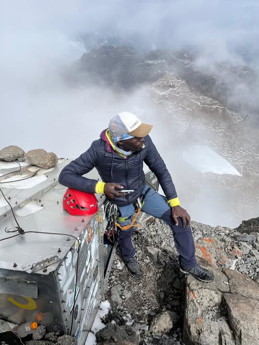 AfriTrek climbers on the summit